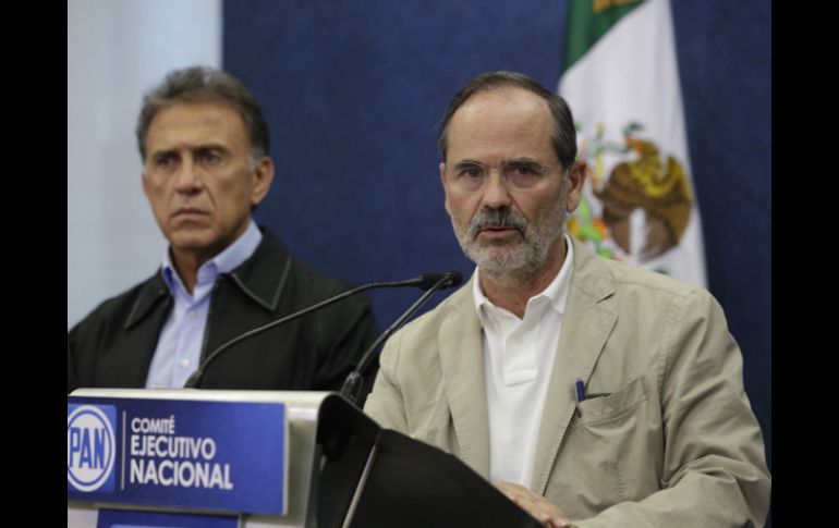 Madero calificó la campaña de spots del PRI de 'burda'. SUN / L. Cortés