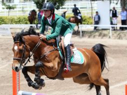 Juan Pablo Gaspar cronometró 37.83 segundos, sin faltas. EL INFORMADOR / M. Vargas