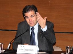 El titular del INE, Lorenzo Córdova, ha exhortado a los partidos a tener debates de altura. NTX / ARCHIVO