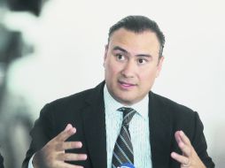 Manuel Herrera Vega pondera la alianza con los tres poderes de Gobierno para agilizar la agenda de competitividad. EL INFORMADOR / E. Barrera