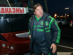 Esperan el texto para que Miguel Herrera lo lea, informa Compeán. MEXSPORT / ARCHIVO
