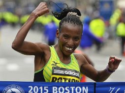 Rotitch se impuso a las etíopes Dibaba y Deba. EFE / C. Gunther