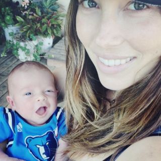 Justin Timberlake presume a su primer hijo