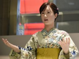 El robot se desarrolló para implementarse en centros de asistencia social para mayores para que en un futuro pueda cuidar de ellos. EFE / F. Robichon