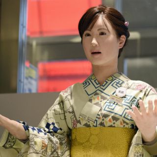 Un androide, la nueva recepcionista de unos grandes almacenes en Tokio