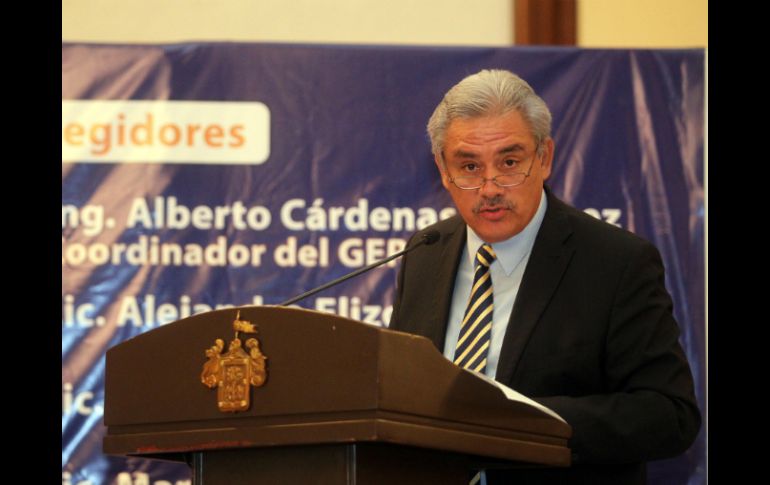 Alberto Cárdenas recalca que Ibarra Felix quiere echar abajo la aprobación de los Planes Parciales de Desarrollo. EL INFORMADOR / ARCHIVO
