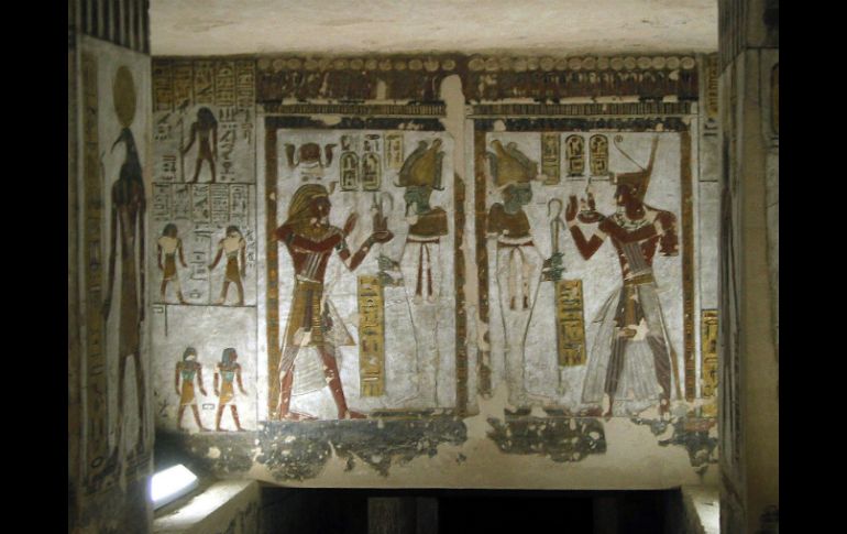 La pirámide en la que fue sepultado es una de las estructuras sepulcrales más antiguas. NTX / ARCHIVO