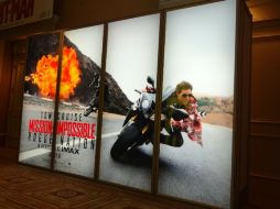 Promocionales de cintas como 'Mission Impossible: Rogue Nation' pueden verse en el evento. EL INFORMADOR / A. Garibay