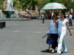 Un sistema de circulación anticiclónica, matendrá temperaturas calurosas sobre la mayor parte de México. EL INFORMADOR / ARCHIVO