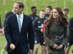 Se espera que el hijo de Guillermo y Catalina nazca este mes. EFE / ARCHIVO