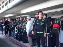 Jugadores y cuerpo técnico ya se encuentran en Estados Unidos. TWITTER / @miseleccionmx