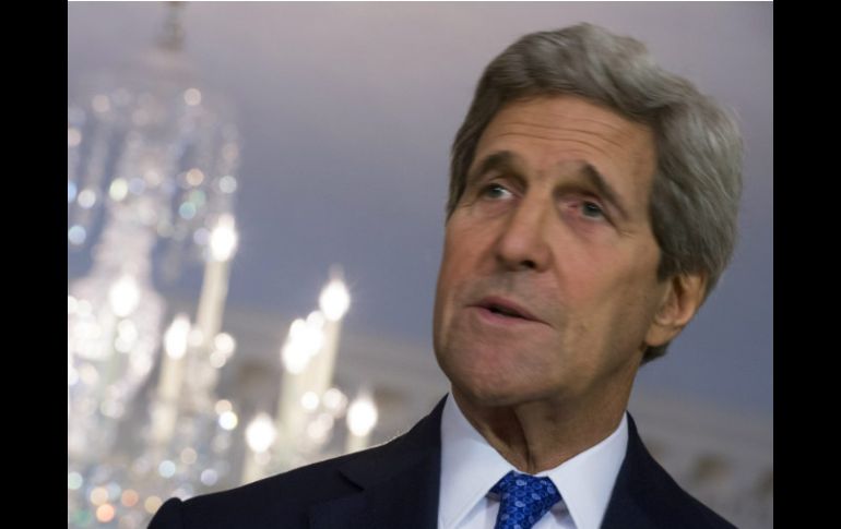 Kerry indica que para nadie es un secreto que en los últimos años las relaciones entre EU y Venezuela se han enfriado. EFE / S. Thew