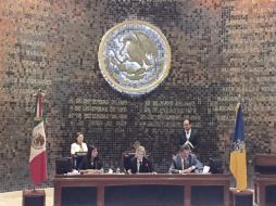 En la sesión de hoy en el Congreso no hubo consenso para llevarla a votación la propuesta de rechazar el uso de animales en circos. TWITTER / @GPPANJAL