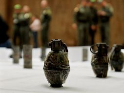 La PGR, delegación Sonora, aseguró droga, armas, cartuchos útiles, granadas y otros objetos durante cateos realizados en Caborca. EFE / ARCHIVO