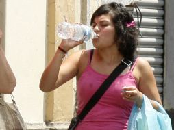 Lo recomendable es beber entre 1.5 y dos litros de agua al día. EL INFORMADOR / ARCHIVO