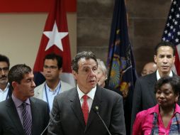 Cuomo es el primer gobernador estadounidense que visita Cuba tras restablecer las relaciones entre EU y Cuba. EFE / R. Espinosa