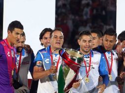 Cuauhtémoc Blanco señaló el día de ayer que la directiva poblana había impuesto la alineación titular frente a Chivas. EL INFORMADOR / M. Vargas