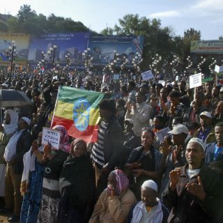 Miles de etíopes se manifiestan contra el grupo EI