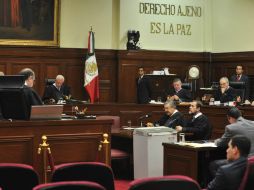 los magistrados validaron la determinación de la Sala Regional Especializada que sancionó al PAN. NTX / ARCHIVO