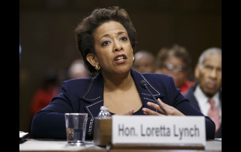 Lynch reemplaza en el cargo a Eric Holder, que renunció en noviembre pasado. AP / ARCHIVO