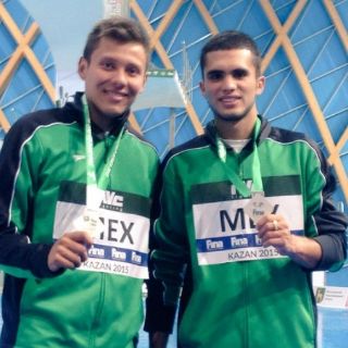 Mexicanos logran plata y bronce en Mundial de clavados en Rusia