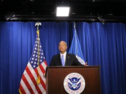 En Texas, los arrestos de menores en la frontera se han reducido en un 50 por ciento, asegura Johnson. NTX / R. Barrera
