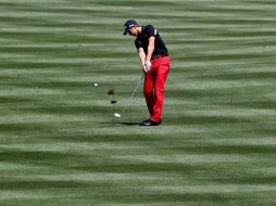 A partir del segundo hoyo Ortiz Becerra retomó el buen juego y comenzó a embocar birdies. AFP / ARCHIVO