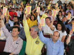 El Sol Azteca celebra su IX Consejo Nacional. SUN / L. Godínez