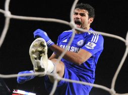 Diego Costa es parte del ataque de los mejores en el futbol inglés. AFP / ARCHIVO