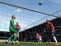 Los de Manchester perdieron la oportunidad de ser sublíderes. AFP / P. Ellis