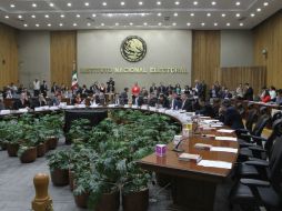 El INE indica además que se aprueban las políticas y lineamientos de racionalidad, austeridad y disciplina presupuestaria. NTX / ARCHIVO