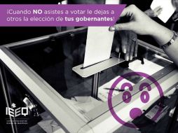 Buscan que la población sea consciente de la importancia de votar. FACEBOOK / Instituto Electoral del Estado de Querétaro