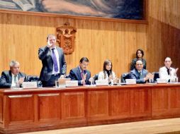 La presidenta del Itei participa en el primer foro interinstitucional de organismos públicos autónomos. TWITTER / @iepcjalisco