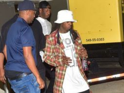 El rapero publica en twitter esta foto momentos antes del incidente. TWITTER / LilWayneHQ