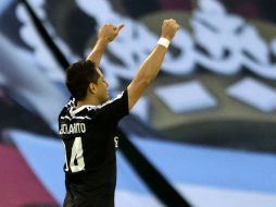 Javier Hernández fue la figura de la semana por el Real Madrid. EFE / ARCHIVO