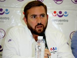 El aspirante del PES acusó a varios diputados del PRD de atentar contra la vida por estar a favor del aborto. ESPECIAL / Encuentro Social