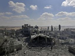 La ofensiva israelí en Gaza causó la muerte de dos mil 200 palestinos en 50 días. AP / ARCHIVO