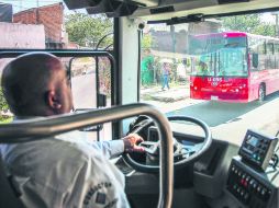 Los operadores de las unidades del Sitren Tonalá aseguran que poco a poco la gente va conociendo la nueva ruta. EL INFORMADOR / F. Atilano