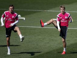 Odegaard llegó a la entidad blanca desde enero de este año. EFE / J. Lizon