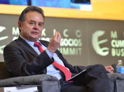 Pedro Joaquín Coldwell expone que la apertura del sector energético traerá tecnología que permitirá incrementar la producción. NTX / ARCHIVO