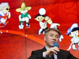 Alexei Sorokin, jefe del comité organizador de la Copa. AP / A. Zemlianichenko