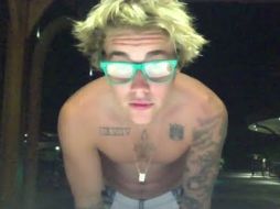 El artista llegó el viernes pasado a Roma para rodar algunas escenas de la película 'Zoolander 2'. TWITTER / @justinbieber