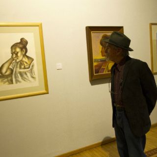 Realizan homenaje a muralista mexicano Raúl Anguiano