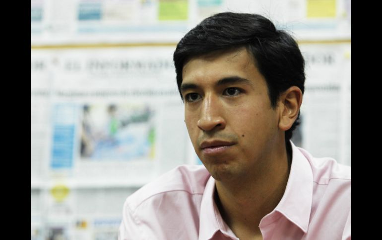 El candidato independiente, Pedro Kumamoto fue el primer jalisciense que se unió a #3de3. EL INFORMADOR / ARCHIVO