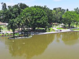 Renovación. Las labores de limpieza se concentrarán en desazolvar el lago EL INFORMADOR / A. García