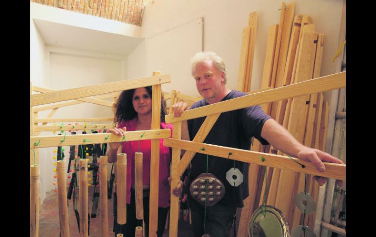 Gloria y Etienne Favre han preparado un laberinto en el que la música guía a los oyentes hacia mundos imposibles. EL INFORMADOR / M. Vargas