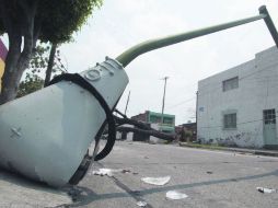 Fallas. Ocho de cada 100 luminarias instaladas en los cinco principales municipios metropolitanos están inservibles. EL INFORMADOR /