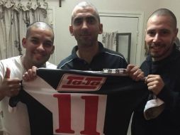 'Pelados futbol club' es el mensaje con el que muestran solidaridad. TWITTER / @DanubioFC