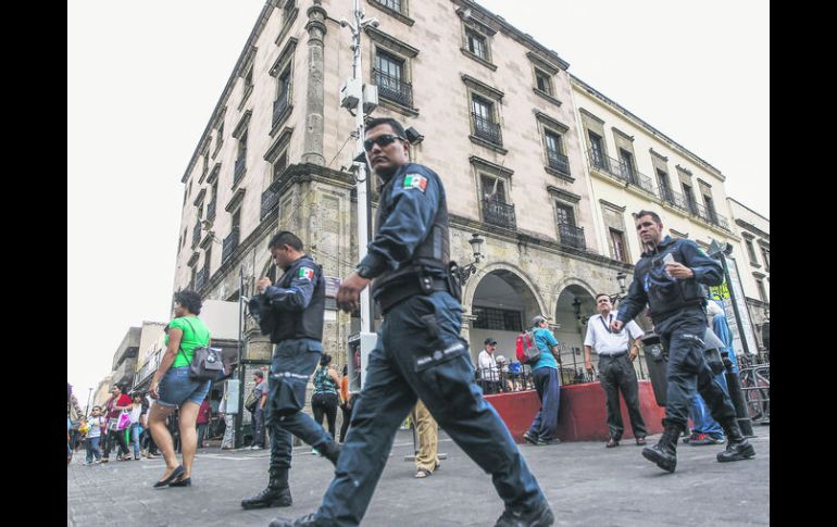 OJOS VIGILANTES. En Guadalajara sólo existen 150 cámaras que observan lo que ocurre en la ciudad. EL INFORMADOR / F. Atilano