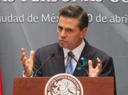 Enrique Peña Nieto realizará un acto oficial tras la reunión. NTX / ARCHIVO